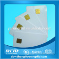 low cost ISO7816 sle4428 CR80 Size Contact credit microchip smart card
